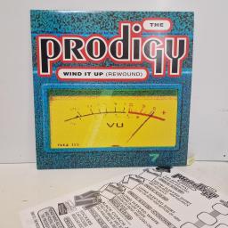 THE PRODIGY Wind It Up (Rewound), XL Recordings XLT 39, 3 Track 12 Single