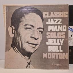 JELLY ROLL MORTON Classic Piano Solos, Riverside Records RLP 12-111, 12 LP, Compilation