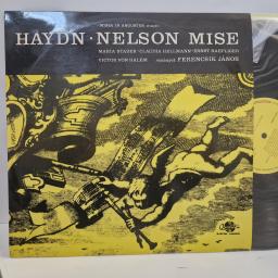 HAYDN, MARIA STADER, CLAUDIA HELLMANN, ERNST HAEFLIGER, VICTOR VON HALEM, FERENCSIK JNOS Nelson Mise (Missa IN Angustiis D-Moll), Qualiton LPX 1266. 12 LP