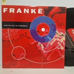 FRANKE Were On A Mission, China Records wokt 2030, 3 Track 12" Single