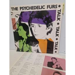 THE PSYCHEDELIC FURS Talk Talk Talk, CBS Records CBS 84892, 12 LP