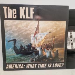 THE KLF America: What Time Is Love?, KLF Communications KLF USA 4X, 2 Track 12 Single