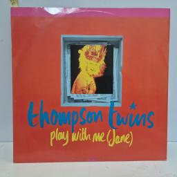 THOMPSON TWINS Play With Me (Jane), WEA W0124T, 2 Track 12 Single.