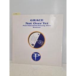 GRACE Not Over Yet, (Paul Oakenfold / Dancing Divas Remixes), Perfecto Records PERF 104 TZ, 4 Track 12 Single