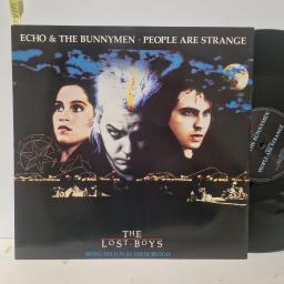 ECHO & THE BUNNYMEN People Are Strange, WEA YZ175T, 4 Track 12" Single.