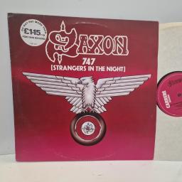 SAXON 747 (Strangers In The Night), Carrere CAR 151T, 3 Track 12 Single