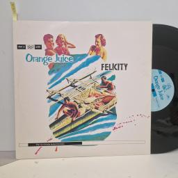 ORANGE JUICE Felicity, Polydor POSPX 386, 3 Track 12 Single