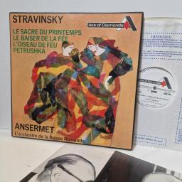 STRAVINSKY / ANSERMET / LORCHESTRE DE LA SUISSE ROMANDE Four Ballets, Ace Of Diamonds GOM 540-2, 12 LP Box Set