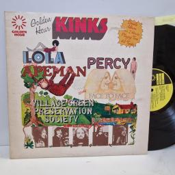 THE KINKS Lola, Percy & The Apeman Come Face To Face With The Village Green Preservation Society Something Else!, Golden Hour GHD 50, 12 LP, Embossed Gatefold Sleeve