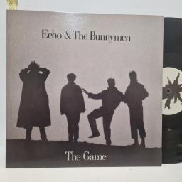 ECHO & THE BUNNYMEN The Game, WEA YZ 134T / 248317-0, 3 Track 12" Single.