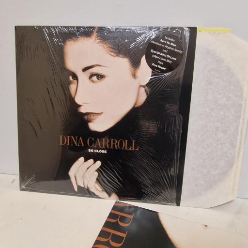 DINA CARROLL So Close, A&M PM AMY 0101, 4 Track 12" Single plus poster