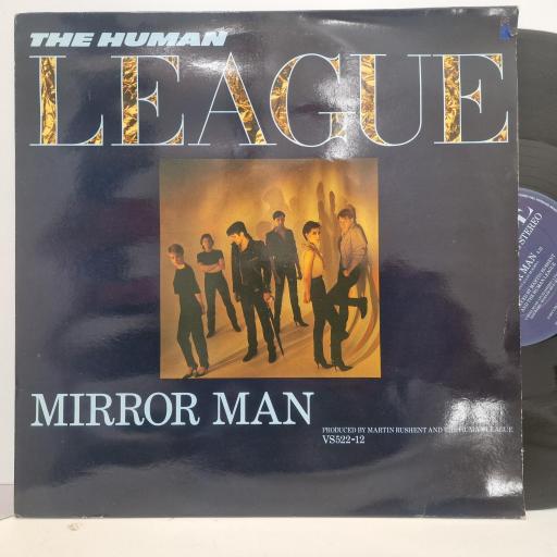 THE HUMAN LEAGUE Mirror Man, Virgin VS522-12, 3 Track 12 Single