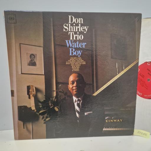 DON SHIRLEY TRIO Water Boy, Columbia CL 2396, 12 LP, Reissue, Mono