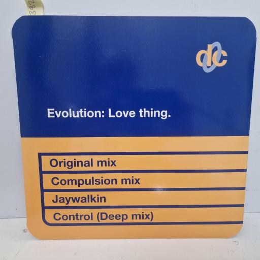 EVOLUTION Love Thing, Deconstruction 74321 134271, 4 Track 12" Single