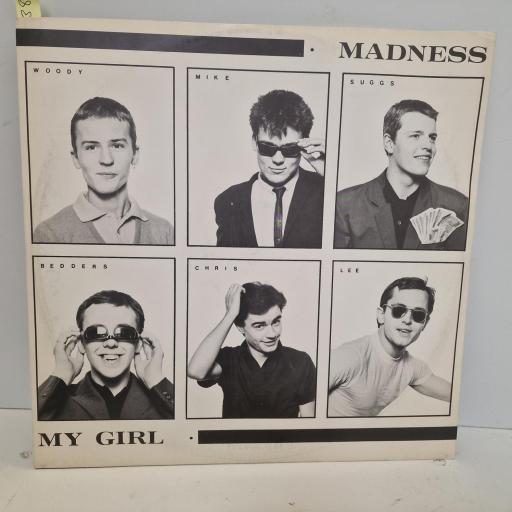 MADNESS My Girl, Stiff Records BUYIT 62, 3 Track 12 Single.