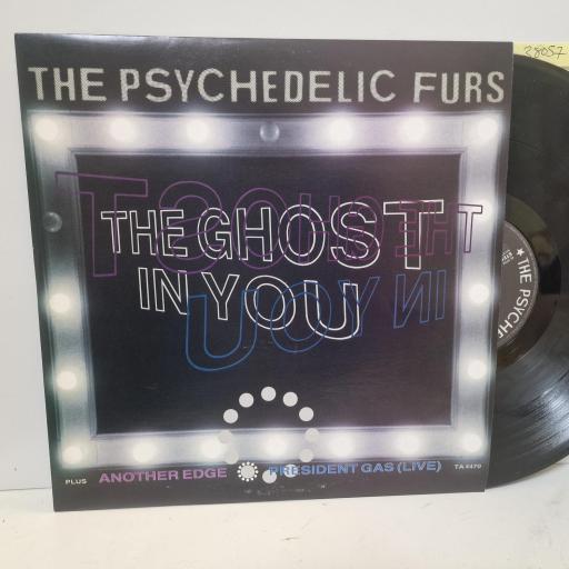 THE PSYCHEDELIC FURS The Ghost In You, CBS TA 4470, 3 Track 12 Single