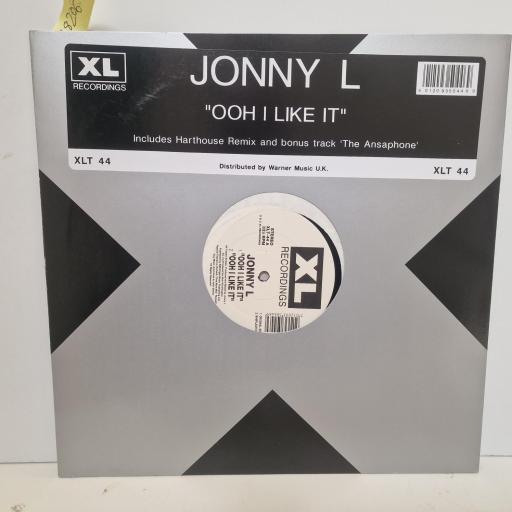 JONNY L Ooh I Like It, XL Recordings XLT 44, 4 Track 12" Single