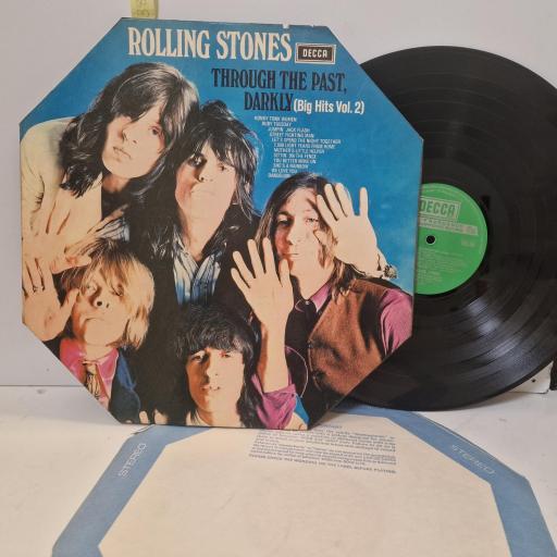 THE ROLLING STONES Through The Past, Darkly, Decca SKL 5019, 12 Gatefold LP Compilation