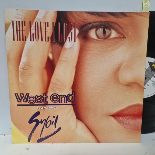 WEST END Featuring SYBIL The Love I Lost, PWL Sanctuary PWLT 253, 4 Track 12 Single