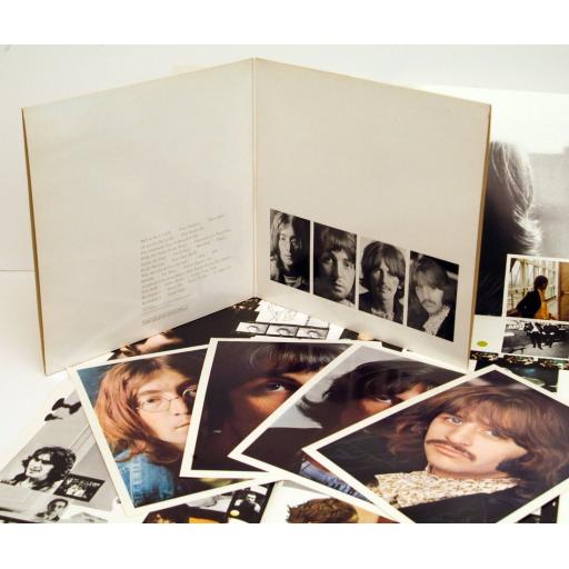 THE BEATLES the white album PCS7067  4 x photos & poster