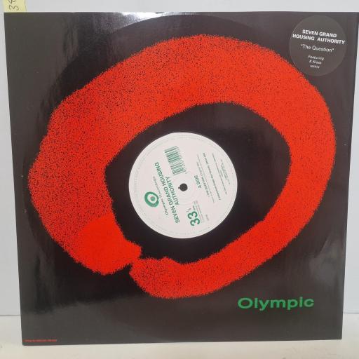 SEVEN GRAND HOUSING AUTHORITY The Question, Olympic Recordings ELYT10, 4 Track 12" Single