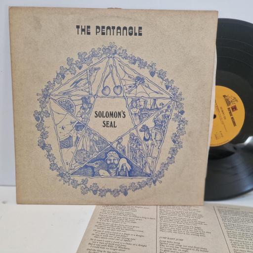 THE PENTANGLE Solomons Seal, Reprise Records K44197, 12 LP, Stereo