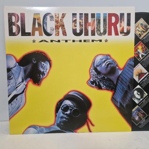 BLACK UHURU Anthem, Island Records ILPS 9773, 12 LP