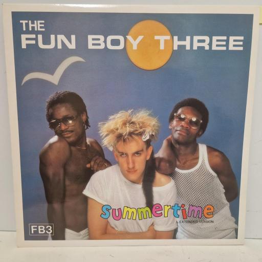 THE FUN BOY THREE Summertime (Extended Version), Chrysalis CHS 12 2629, 2 Tack 12 Single