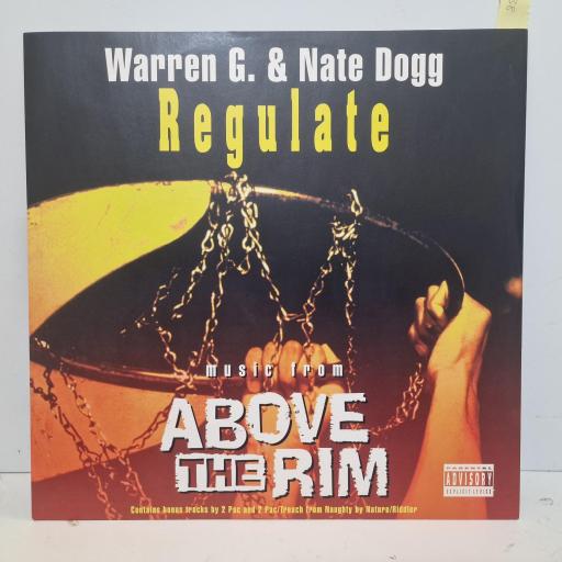 WARREN G AND NATE DOGG Regulate, Interscope A8290T, 4 Track 12 Single