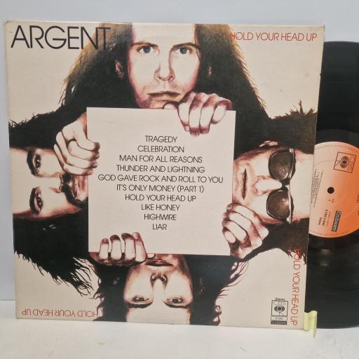 ARGENT Hold Your Head Up, CBS/Embassy CBS 31640, 12 LP