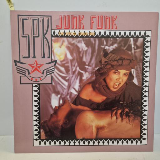 SPK Junk Funk (The Special Crash Mix), Elektra YZ24T, 2 Track 12 Single.