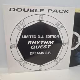 RHYTHM QUEST The Dream EP, Network Records DREAM DJ 40, 12 EP, Limted Edition, Gatefold, Double Pack