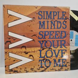 SIMPLE MINDS Speed Your Love To me (Extended Mix), Virgin VS 64-12, 3 Track 12 Single