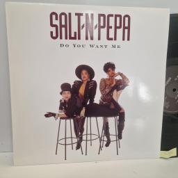 SALT N PEPA Do You Want Me, FFRR FX 151, 4 Track 12 Single