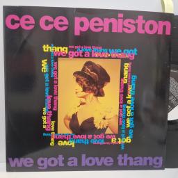 CE CE PENISTON We Got A Love Thang, A&M Records AMY 846, 7 Track 12 Single (Mixes)