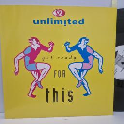 2 UNLIMITED Get Ready For This, PWL Continental PWLT 206, 2 Track 12 Single (Mixes)