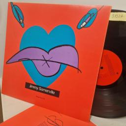 JIMMY SOMERVILLE Read My Lips, London Records 828166-1, 3 Track 12" Single (Pink Sleeve)