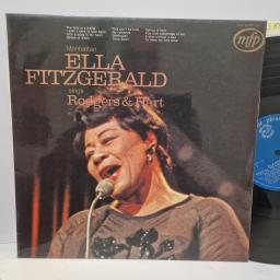 ELLA FITZGERALD Ella Fitzgerald Sings Rodgers & Hart, Music For Pleasure MFP 5187, 12 LP