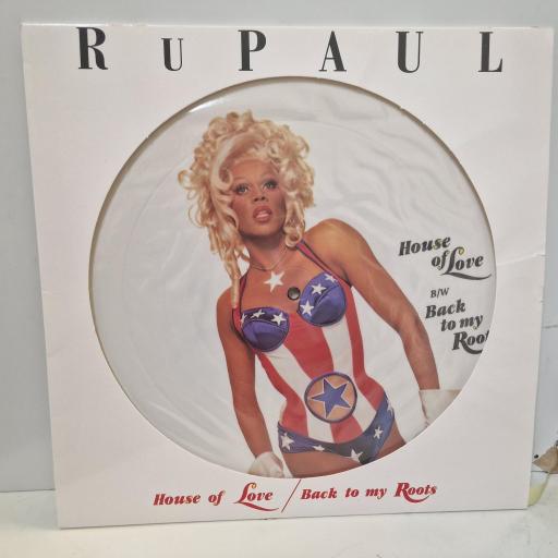 RUPAUL House Of Love / Back To My Roots, Union City Recordings UCRTP 23, 12 Picture Disc