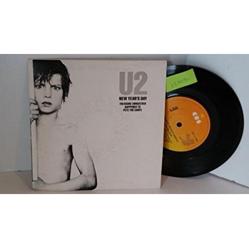 U2 new year's day, 7 inch single, CBS A 3105