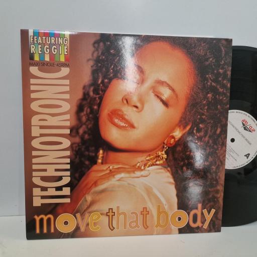 TECHNOTRONIC Ft. REGGIE Move That Body, ARS/Clip Records 656837 6, 3 Track 12 Maxi-Single