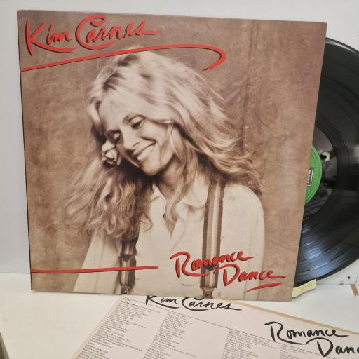 KIM CARNES Romance Dance, EMI America AML 3012, 12 LP