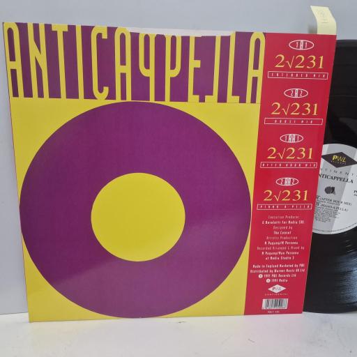 ANTICAPPELLA 2231, PWL Continental PWLT 205, 4 Track 1 Single (Mixes)