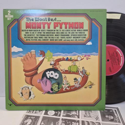 MONTY PYTHON The Worst Best Monty Python, Buddah Records BDS 5656-2, 12 LP, Compilation