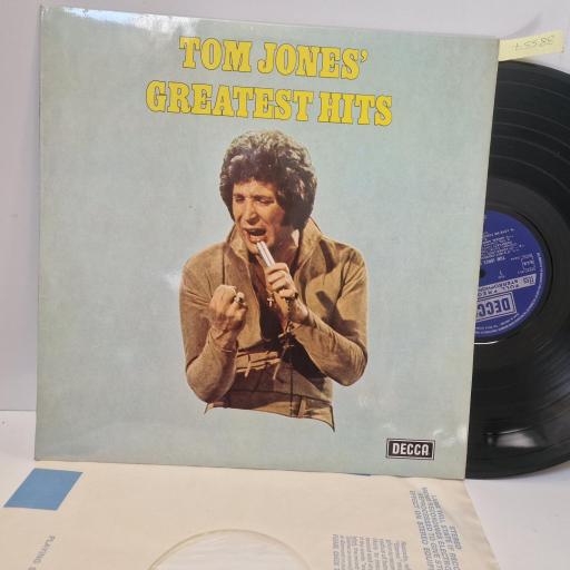 TOM JONES Greatest Hits, Decca SKL 5176, 12 LP, Compilation