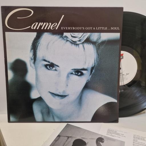 CARMEL Everybodys Got A LittleSoul, London Records LONLP 40, 12 LP, Stereo