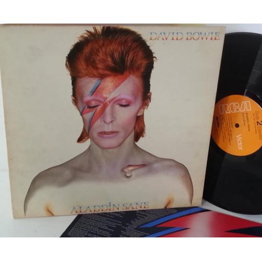 DAVID BOWIE aladdin sane, gatefold, RS 1001