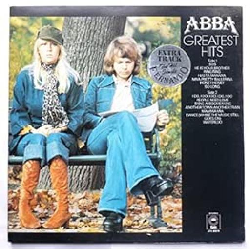 ABBA greatest hits EPIC69218 (Fernando not listed on sleeve)