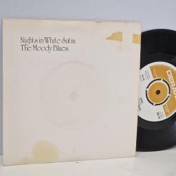 THE MOODY BLUES Nights in white satin, Cities 7 single. DIM161