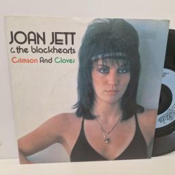 JOAN JETT & THE BLACK HEARTS Crimson and clover Oh Woe Is Me 7” single. EPCA2485